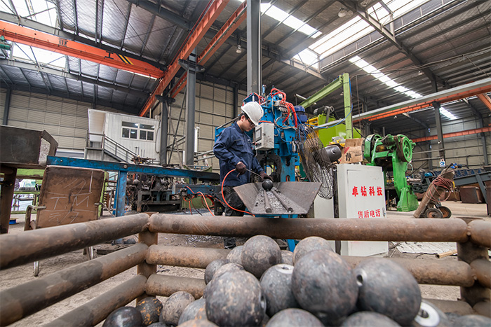 韶关网架配件-螺栓球加工车间